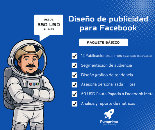 Paquete Básico de Publicidad Facebook
