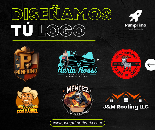 Diseño de Logotipo Personalizado Pumprimo