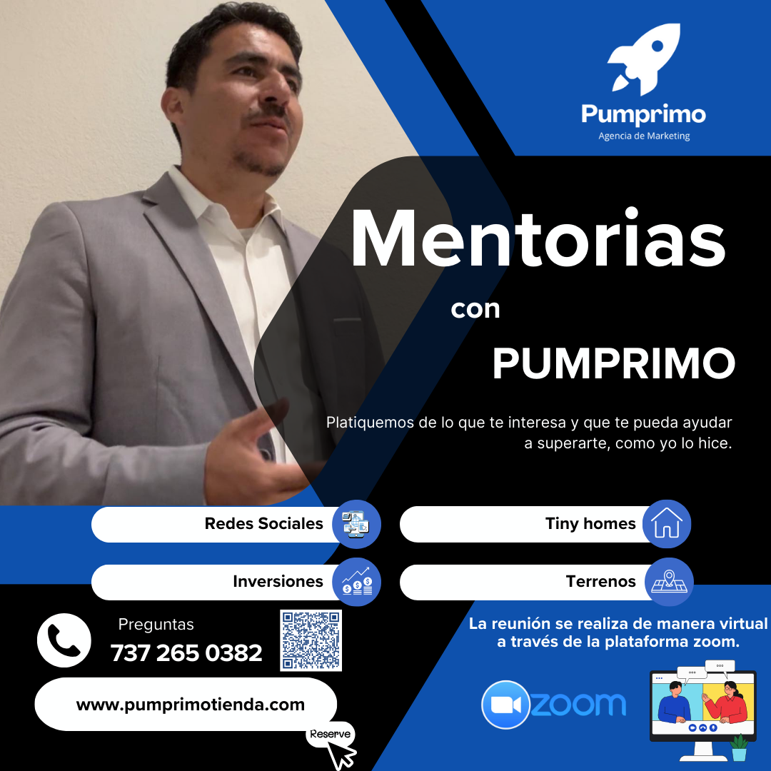 Mentorias Personalizadas con Pumprimo